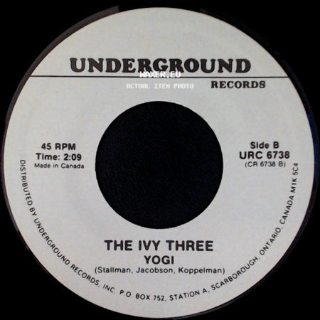 The Intrigues / The Ivy Three - In A Moment / Yogi side B