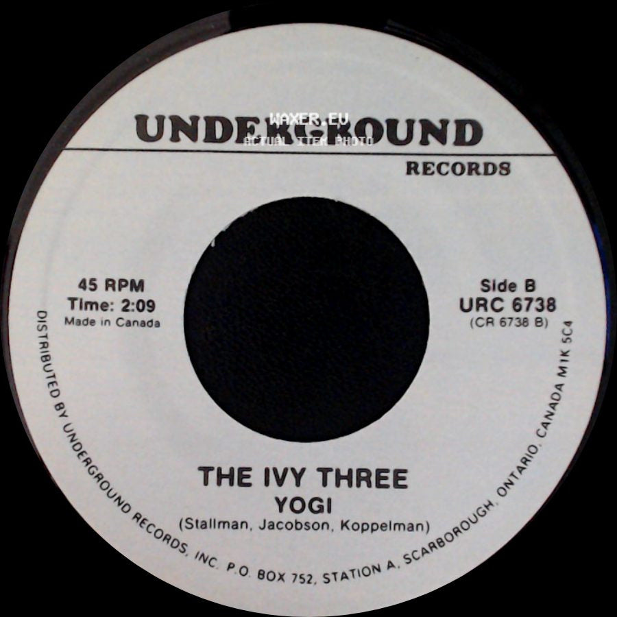 The Intrigues / The Ivy Three - In A Moment / Yogi side B