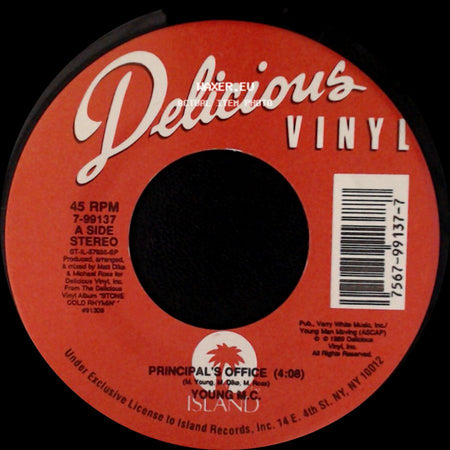 Young M.C. - Principal's Office / Principal's Office side A