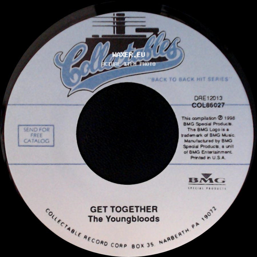 The Youngbloods - Darkness, Darkness / Get Together side B
