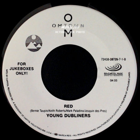 Young Dubliners - Neverending (Radio Edit) / Red side B