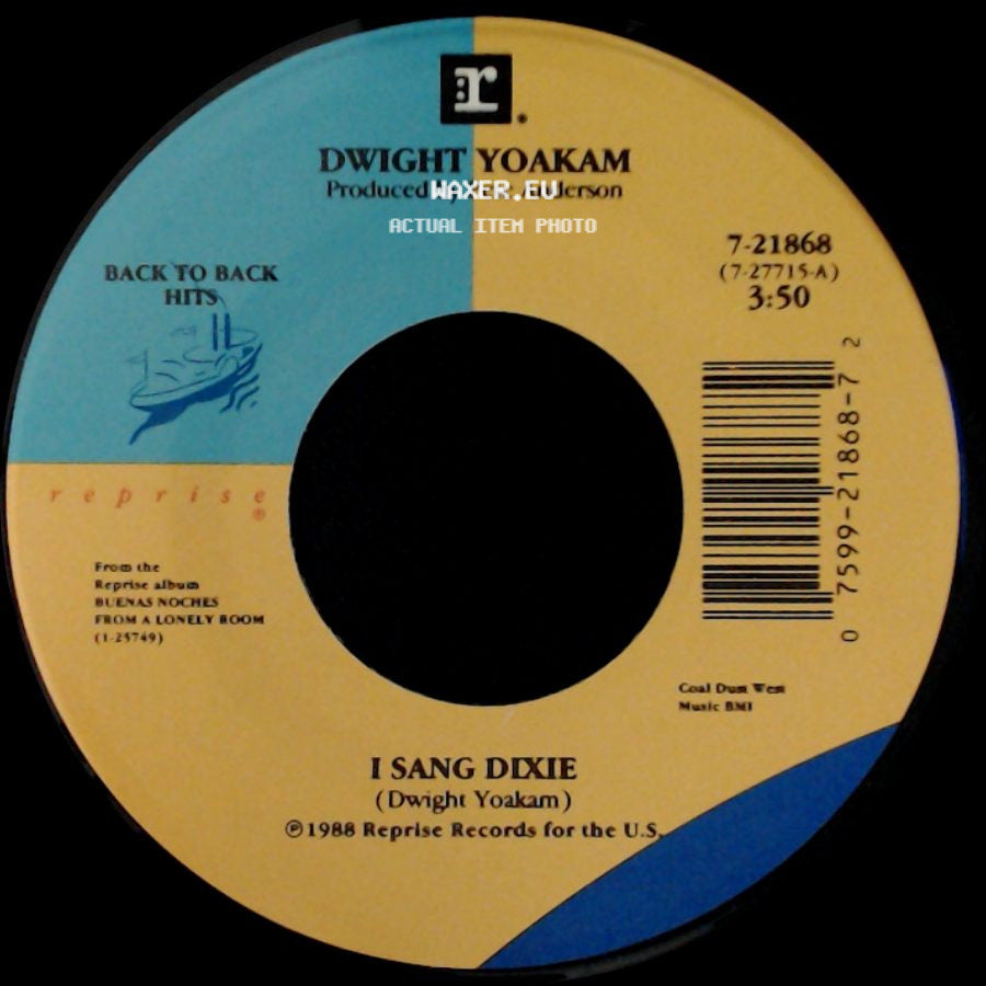 Dwight Yoakam - I Sang Dixie / Long White Cadillac side A