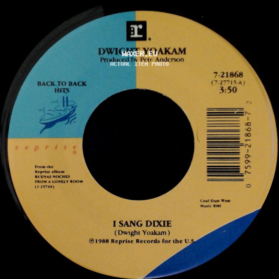 Dwight Yoakam - I Sang Dixie / Long White Cadillac side A