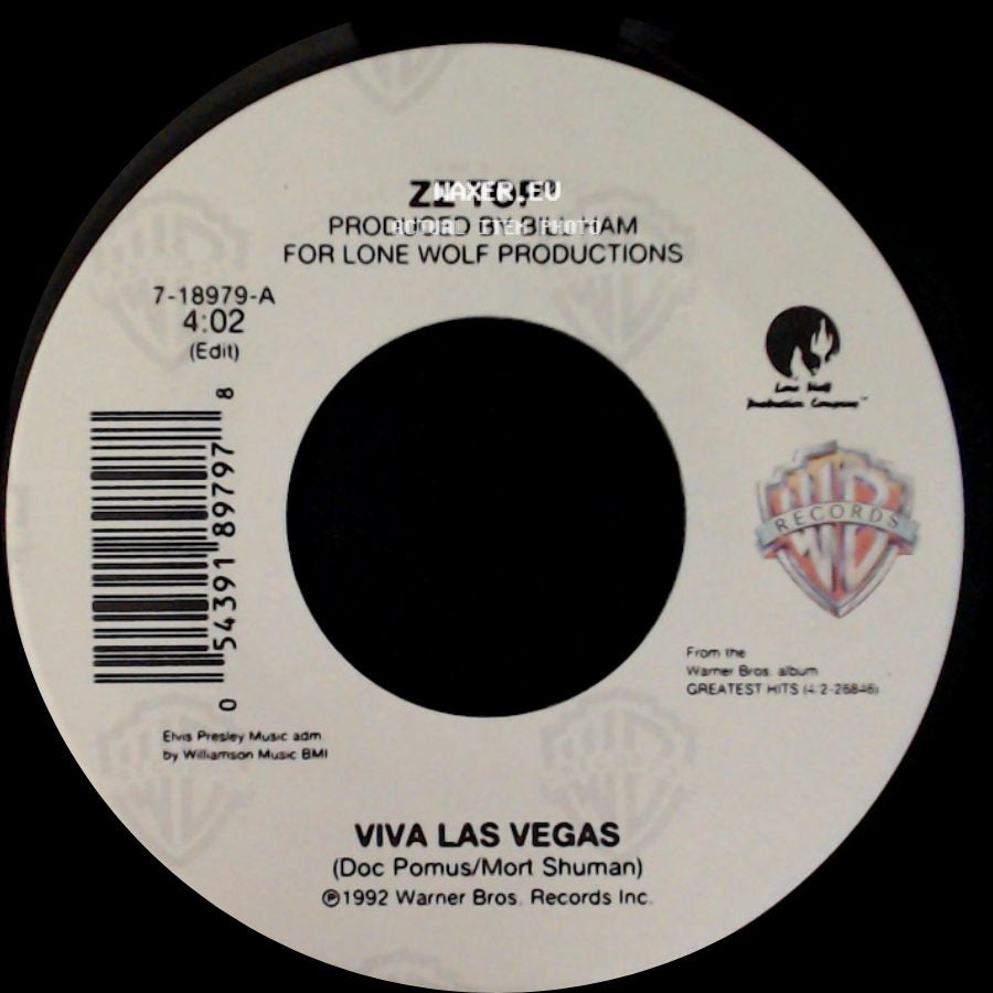 Zz Top - 2000 Blues / Viva Las Vegas side B