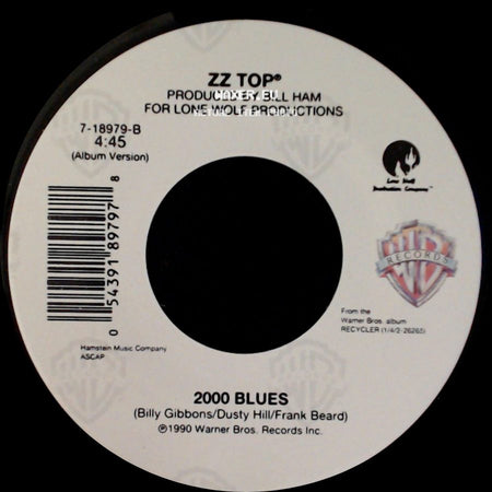 Zz Top - 2000 Blues / Viva Las Vegas side A
