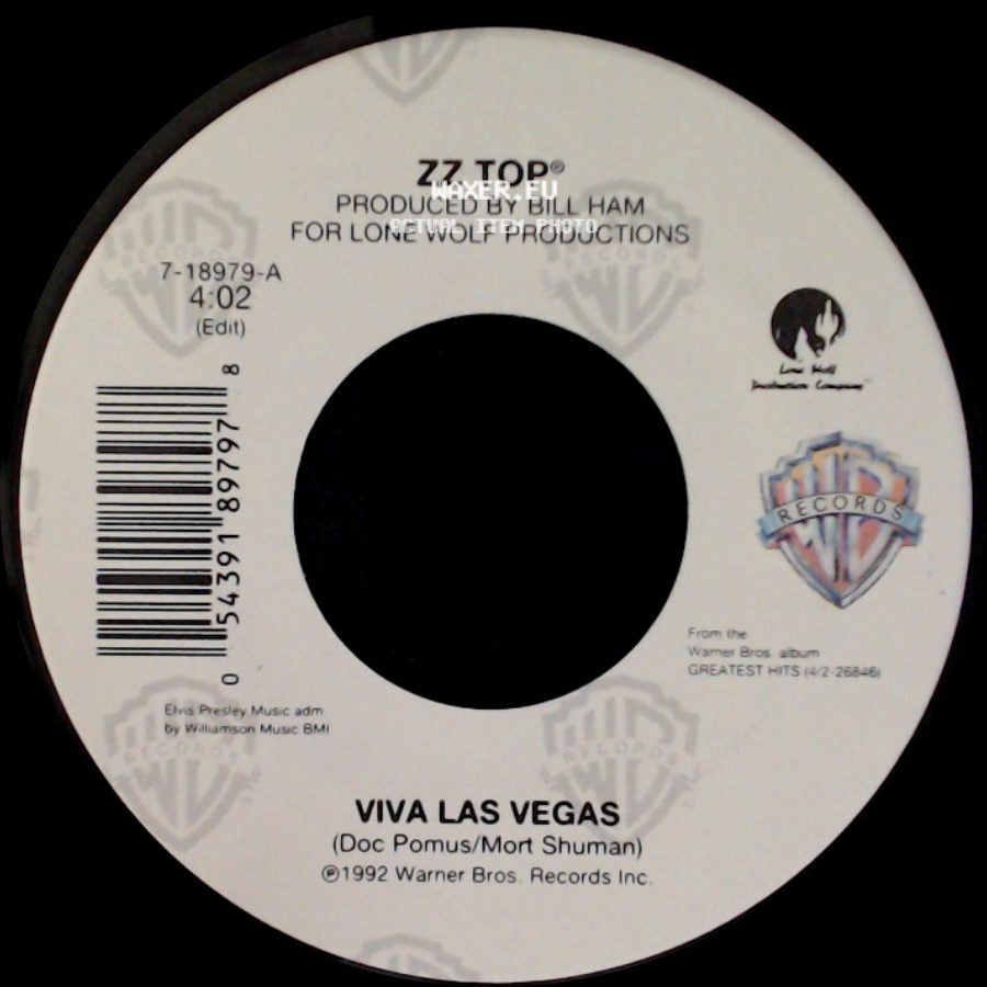 Zz Top - 2000 Blues / Viva Las Vegas side B