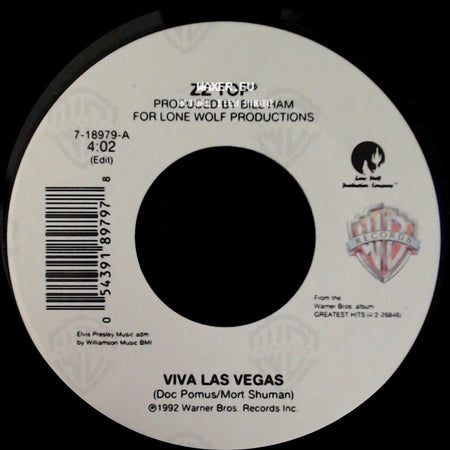 Zz Top - Viva Las Vegas / 2000 Blues side A