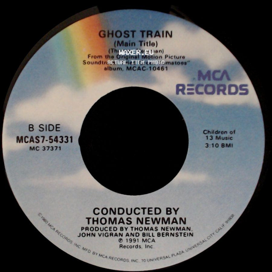 Paul Young / Thomas Newman - What Becomes Of The Brokenhearted / Ghost Train (Main Title) side B