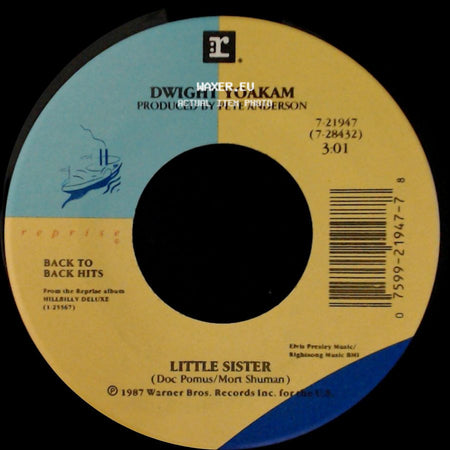 Dwight Yoakam - Little Ways / Little Sister side B