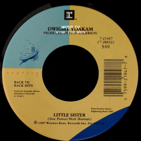 Dwight Yoakam - Little Ways / Little Sister side B