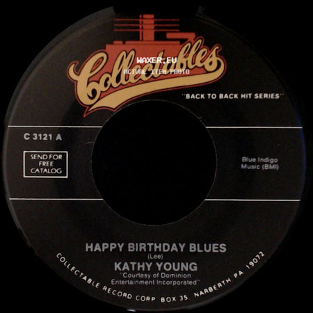 Austin Roberts / Kathy Young - Something's Wrong With Me / Happy Birthday Blues side B