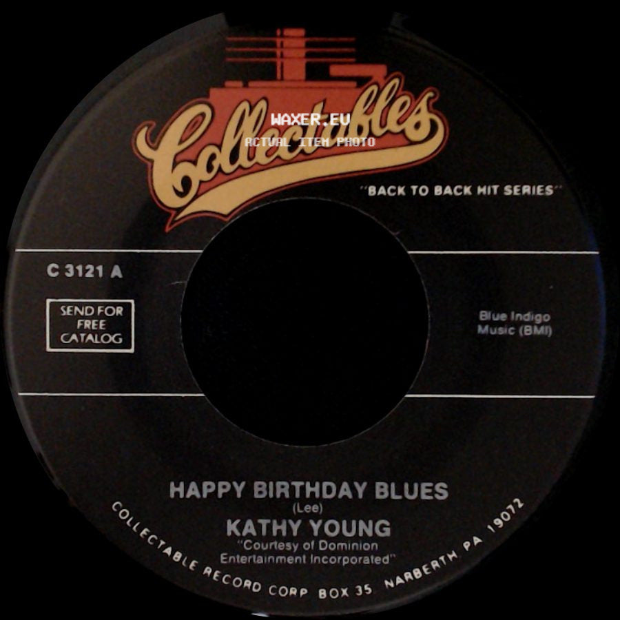 Austin Roberts / Kathy Young - Something's Wrong With Me / Happy Birthday Blues side B