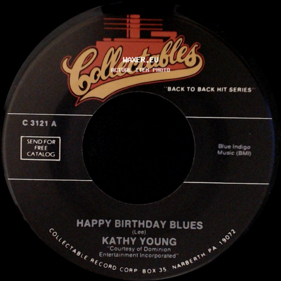 Austin Roberts / Kathy Young - Something's Wrong With Me / Happy Birthday Blues side B