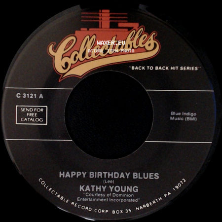 Austin Roberts / Kathy Young - Something's Wrong With Me / Happy Birthday Blues side B