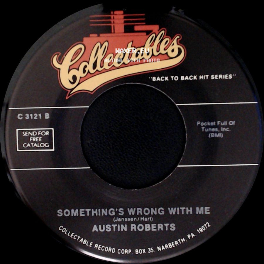 Kathy Young / Austin Roberts - Happy Birthday Blues / Something's Wrong With Me side B