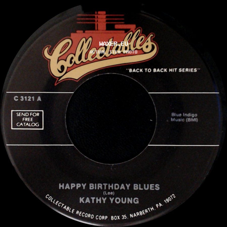Austin Roberts / Kathy Young - Something's Wrong With Me / Happy Birthday Blues side B