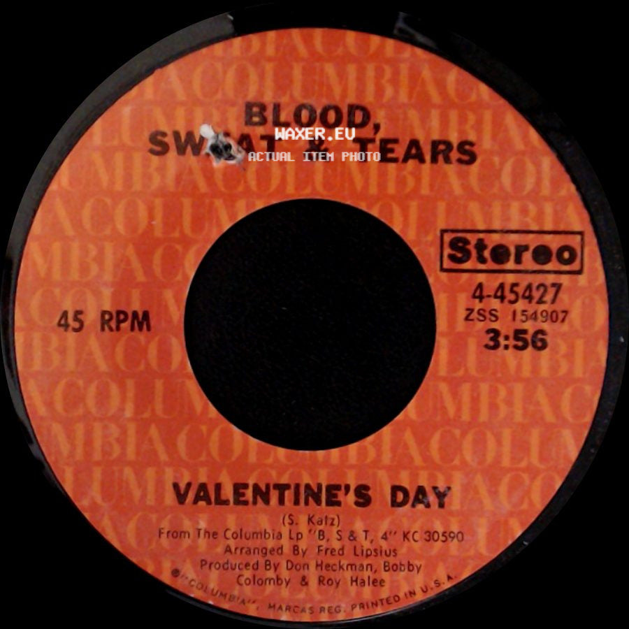 Blood, Sweat & Tears - Valentine's Day / Go Down Gamblin' side A