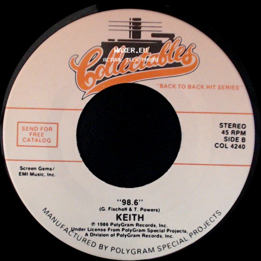 Blues Magoos / Keith - (We Ain't Got) Nothin Yet / "98.6" side B