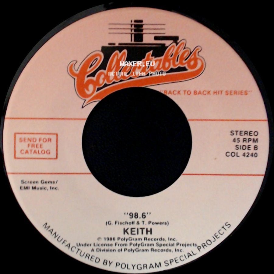 Blues Magoos / Keith - (We Ain't Got) Nothin Yet / 98.6 side B