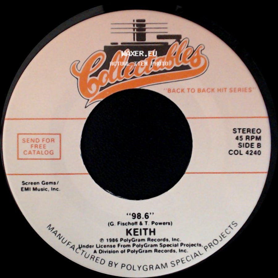 Blues Magoos / Keith - (We Ain't Got) Nothin Yet / '98.6' side B
