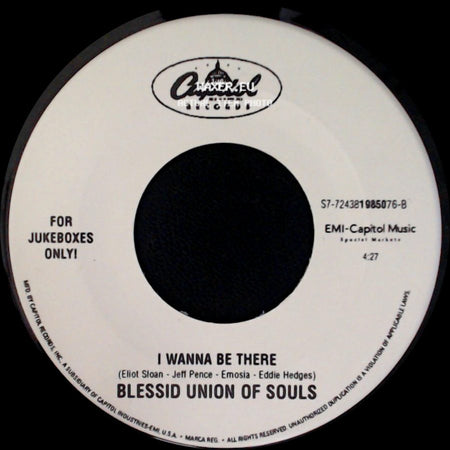 Blessid Union Of Souls - Light In Your Eyes / I Wanna Be There side B