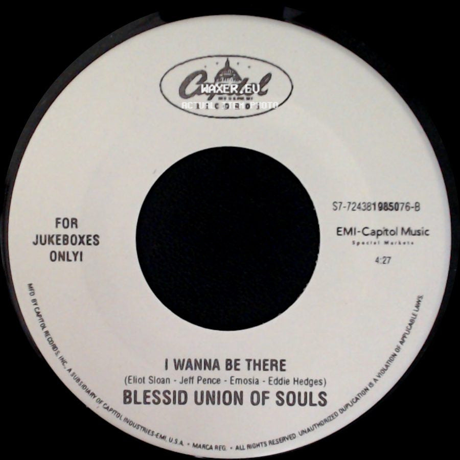 Blessid Union Of Souls - I Wanna Be There / Light In Your Eyes side A