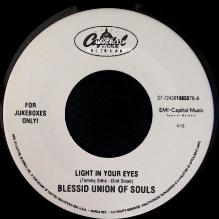 Blessid Union Of Souls - I Wanna Be There / Light In Your Eyes side B