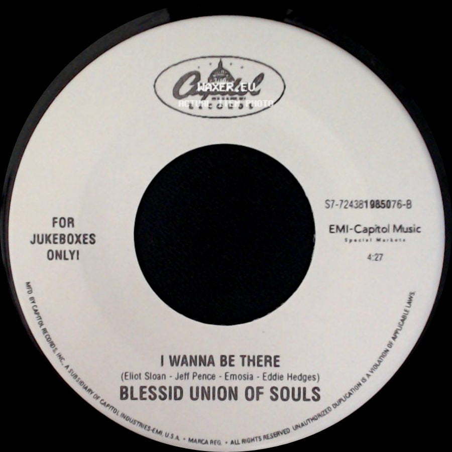 Blessid Union Of Souls - I Wanna Be There / Light In Your Eyes side A