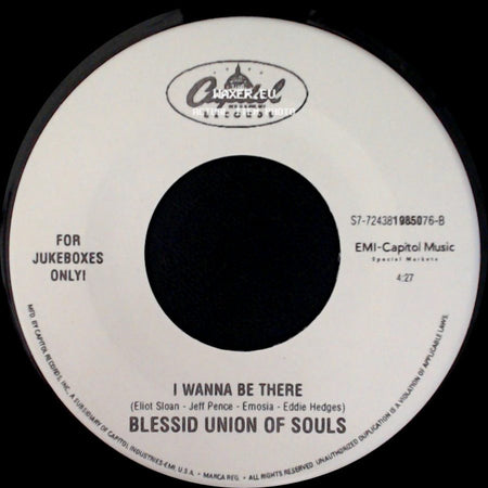 Blessid Union Of Souls - I Wanna Be There / Light In Your Eyes side A