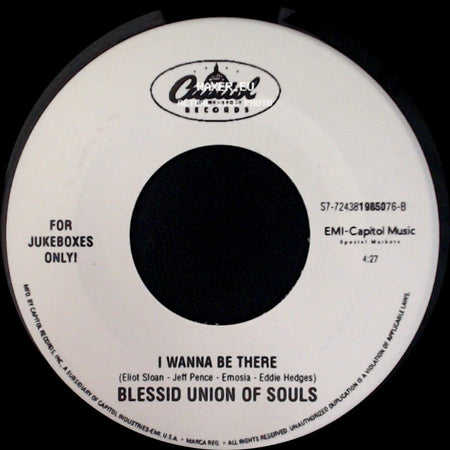 Blessid Union Of Souls - Light In Your Eyes / I Wanna Be There side B
