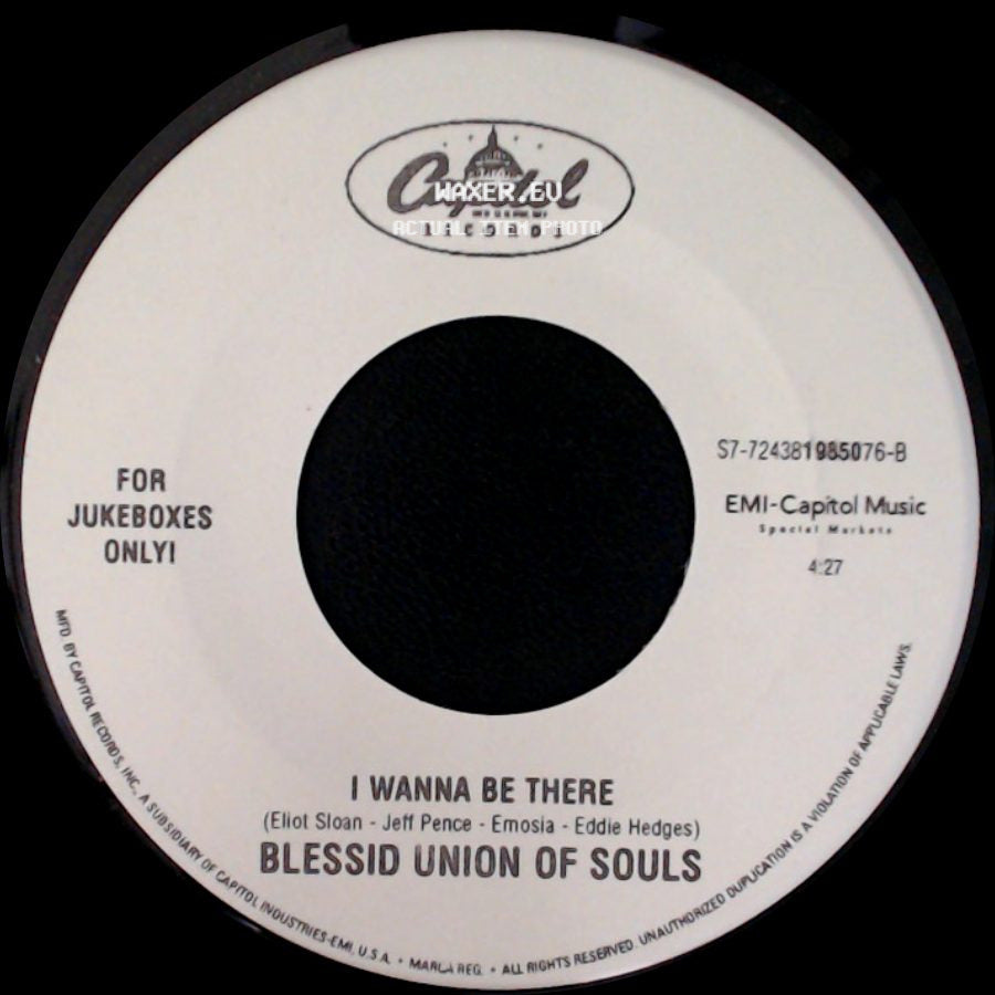 Blessid Union Of Souls - I Wanna Be There / Light In Your Eyes side A