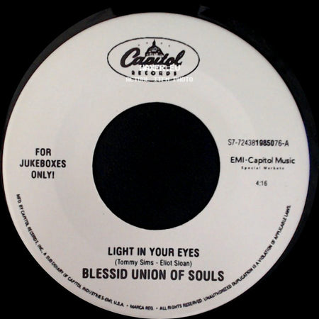 Blessid Union Of Souls - I Wanna Be There / Light In Your Eyes side B