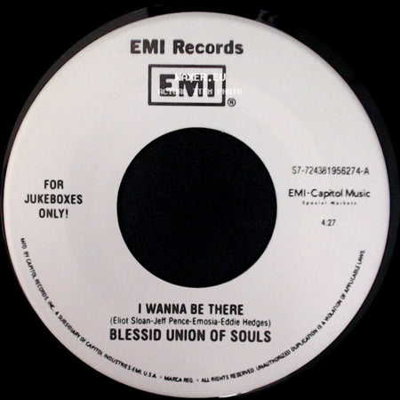 Blessid Union Of Souls - I Wanna Be There / Walk Away side A
