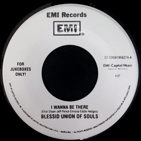 Blessid Union Of Souls - I Wanna Be There / Walk Away side A