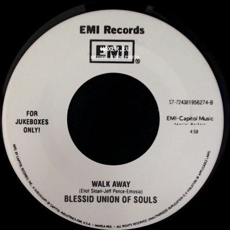 Blessid Union Of Souls - I Wanna Be There / Walk Away side B