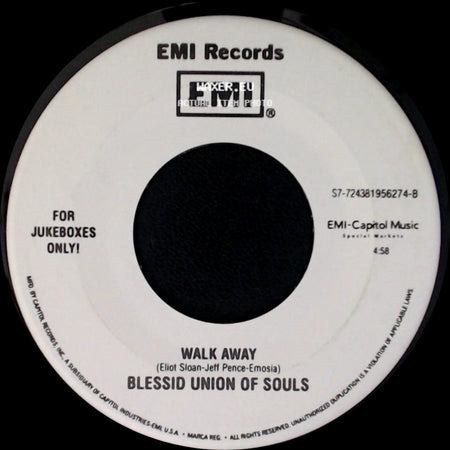 Blessid Union Of Souls - I Wanna Be There / Walk Away side B