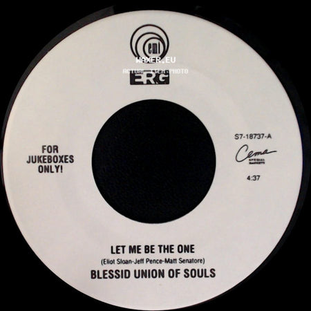Blessid Union Of Souls - I Believe (Alternate Radio Mix) / Let Me Be The One side B