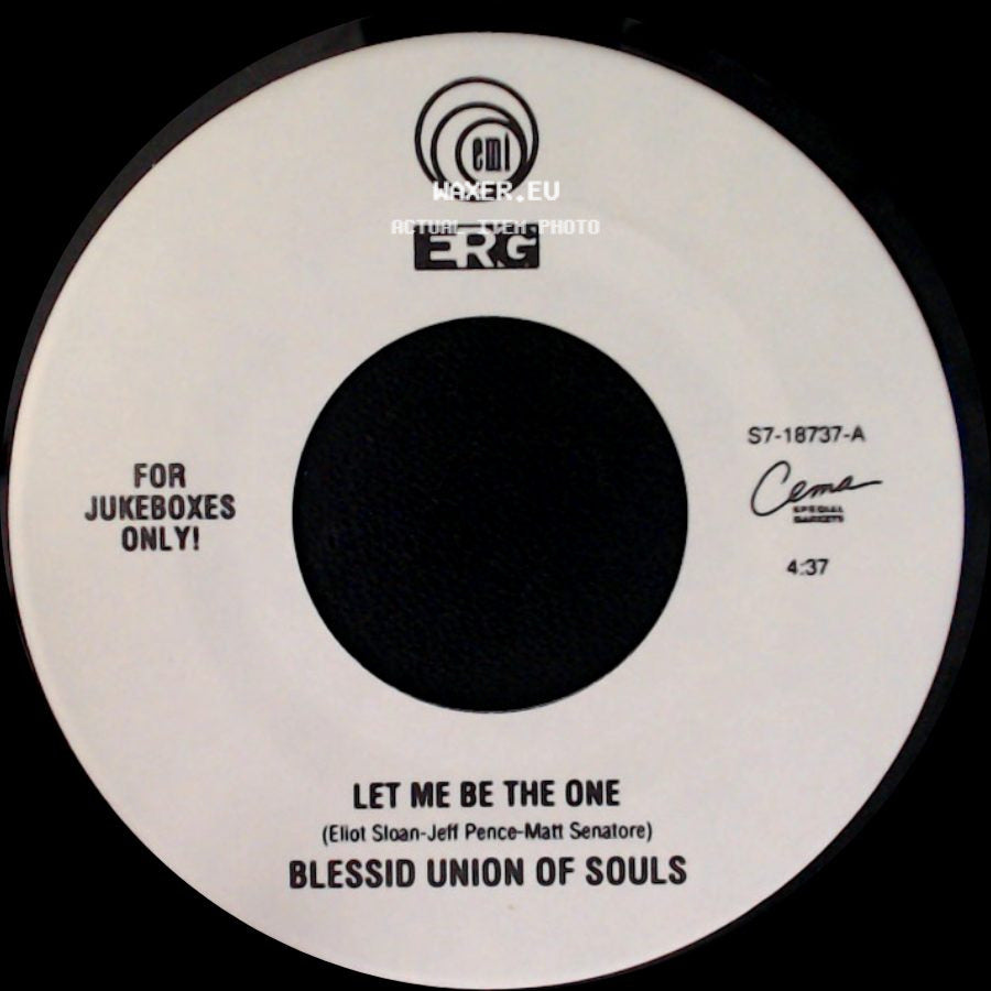 Blessid Union Of Souls - I Believe (Alternate Radio Mix) / Let Me Be The One side B