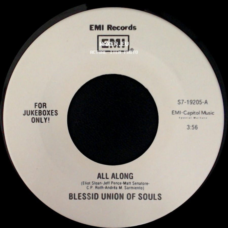 Blessid Union Of Souls - I Believe (Acoustic Version) / All Along side B