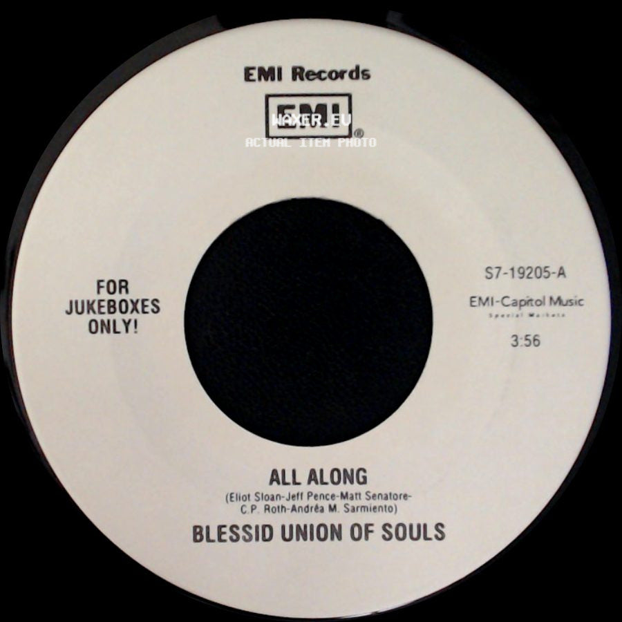 Blessid Union Of Souls - I Believe (Acoustic Version) / All Along side B