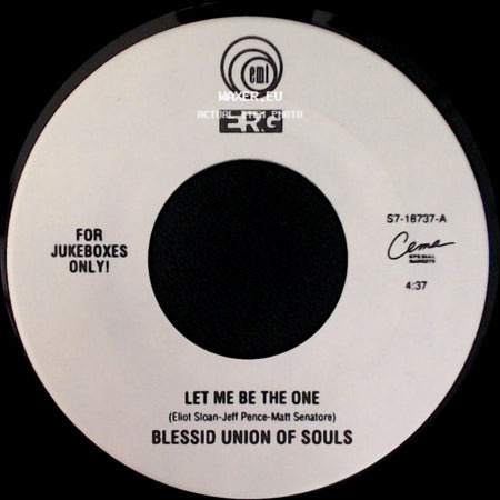 Blessid Union Of Souls - I Believe (Alternate Radio Mix) / Let Me Be The One side B