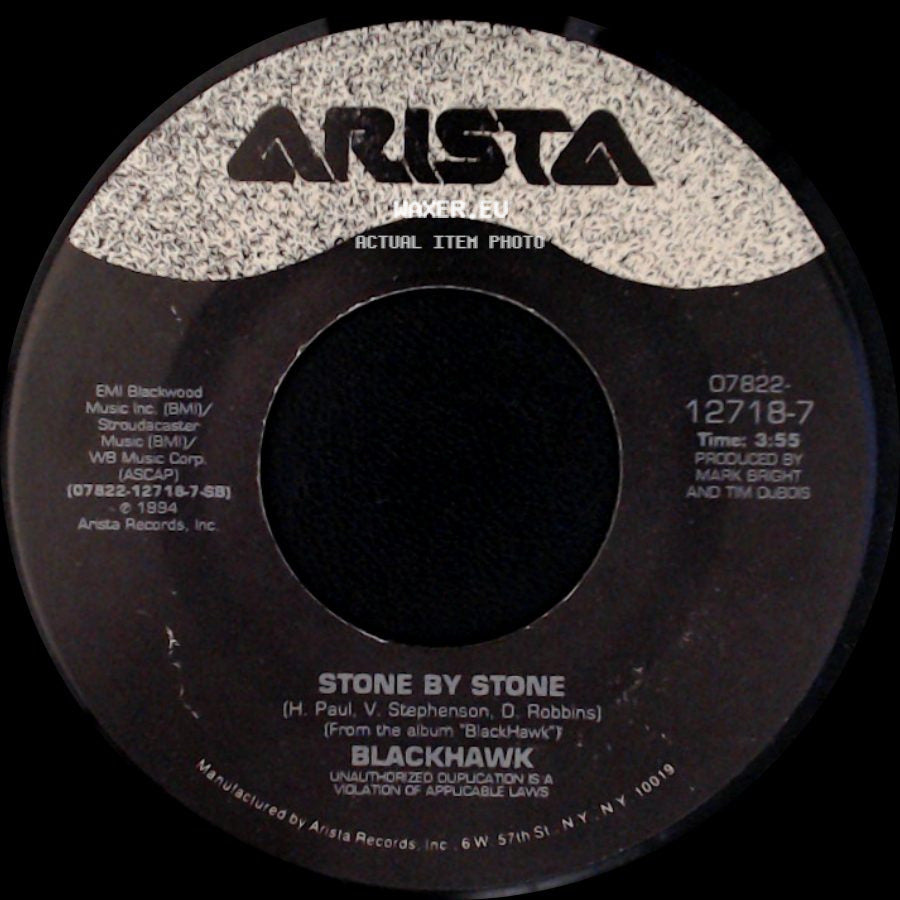 Blackhawk - Stone By Stone / I Sure Can Smell The Rain side A
