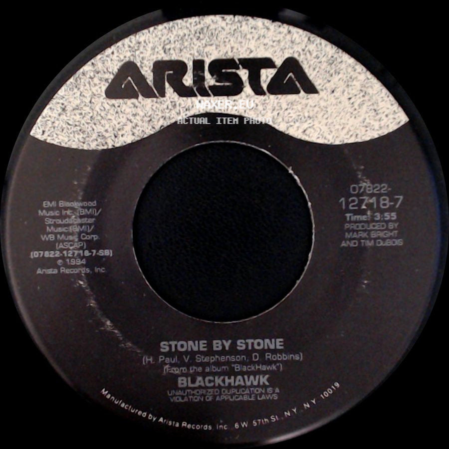 Blackhawk - Stone By Stone / I Sure Can Smell The Rain side A