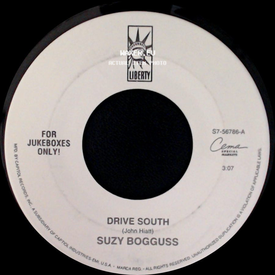 Suzy Bogguss - In The Day / Drive South side B