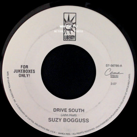 Suzy Bogguss - In The Day / Drive South side B