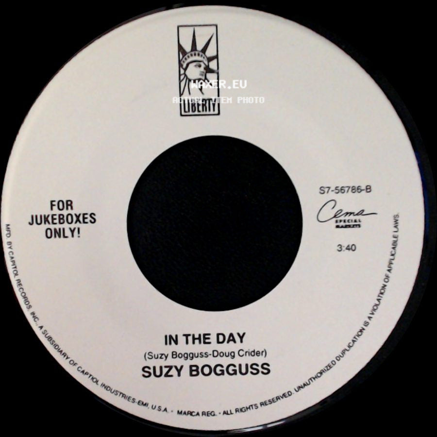 Suzy Bogguss - In The Day / Drive South side A