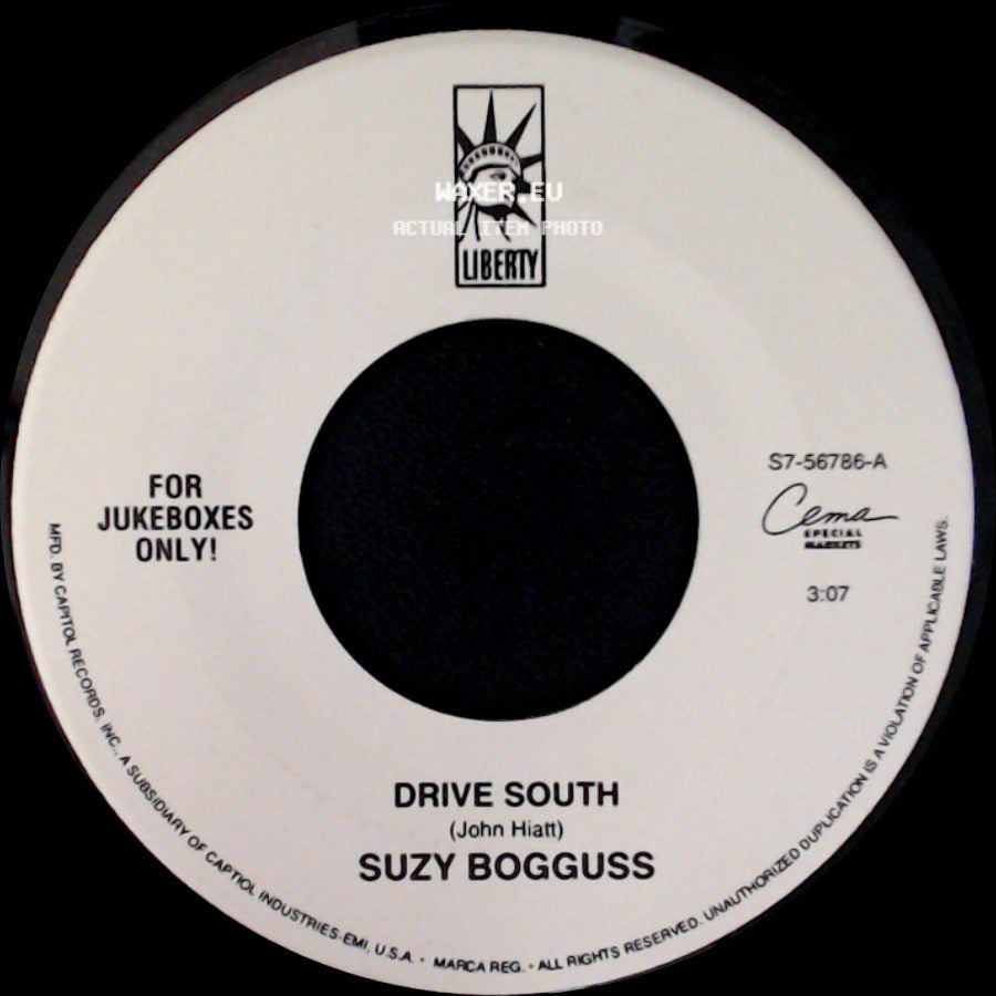 Suzy Bogguss - In The Day / Drive South side B