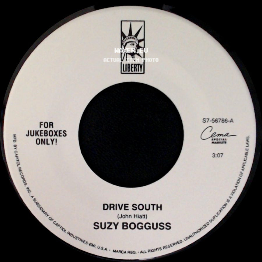 Suzy Bogguss - In The Day / Drive South side B