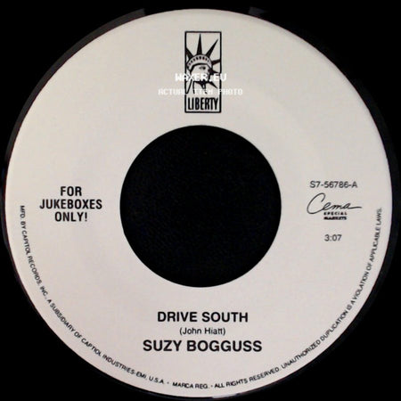 Suzy Bogguss - In The Day / Drive South side B