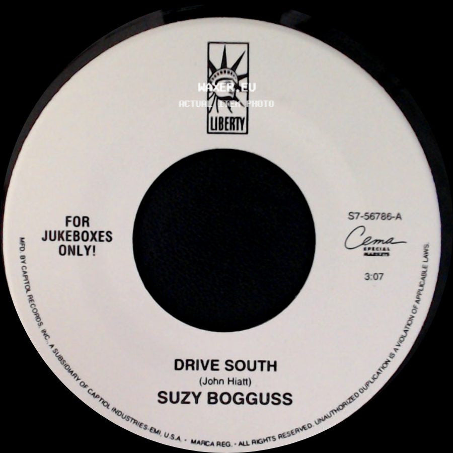 Suzy Bogguss - In The Day / Drive South side B